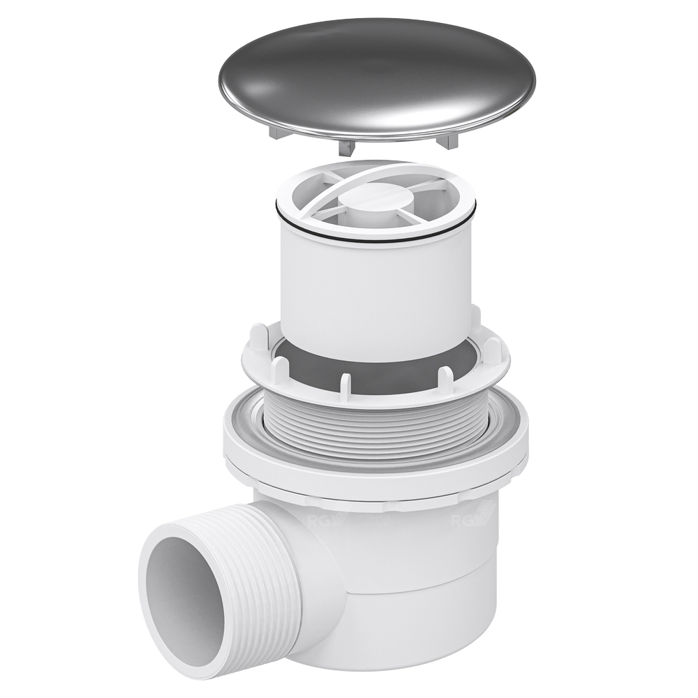 Дополнительное фото №1 Сифон для душевых поддонов RGW Velplex QYD-06