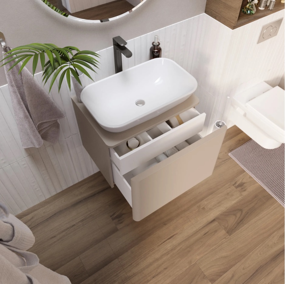 Дополнительное фото №1 Тумба Wish 60П 1я Cappuccino 