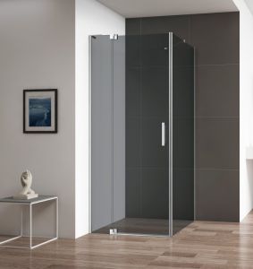 Душевой угол Cezares SLIDER-AH-1-90-100/110-GRIGIO-Cr