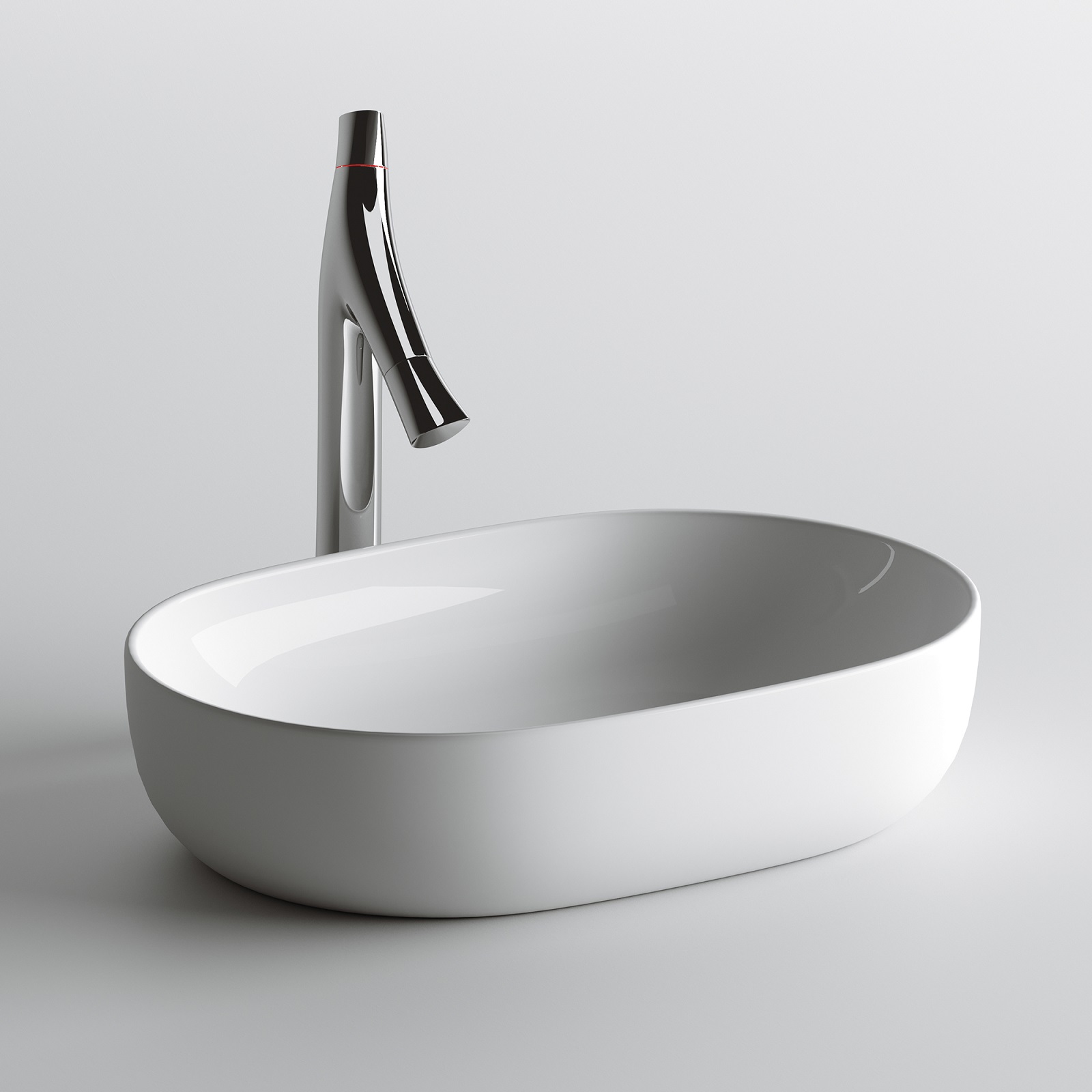 Дополнительное фото №1 Раковина Ceramicanova Element CN6047 белый
