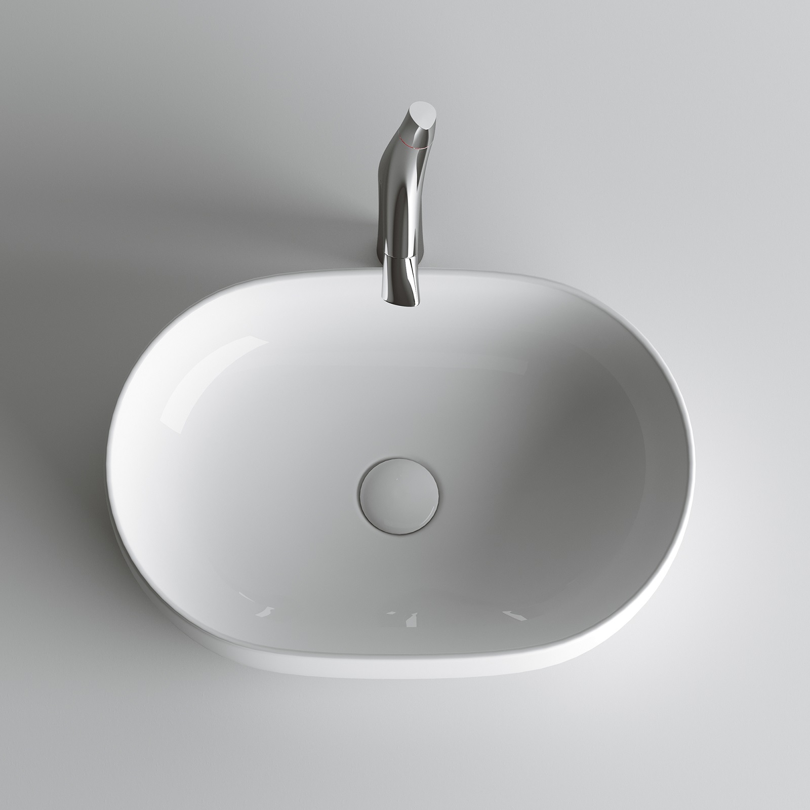 Дополнительное фото №3 Раковина Ceramicanova Element CN6047 белый