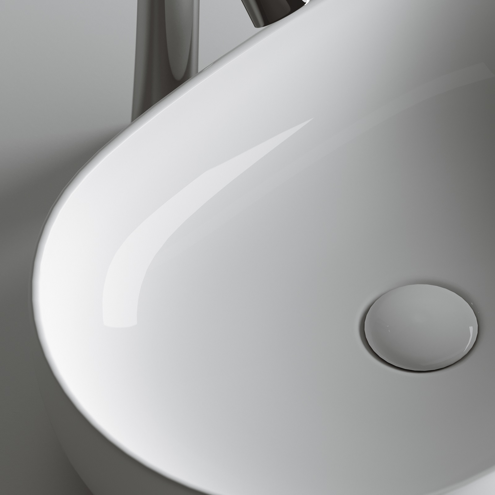 Дополнительное фото №4 Раковина Ceramicanova Element CN6047 белый