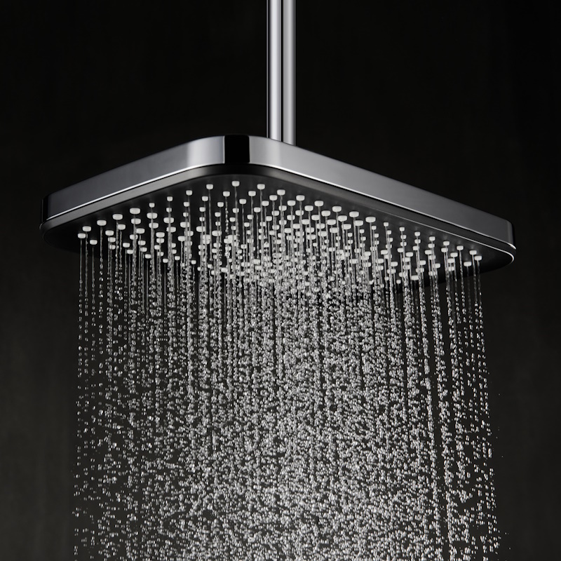 Дополнительное фото №4 Душевая система Elghansa URBAN XQ 2323301-2X с верхним душем 315*210 мм, хром