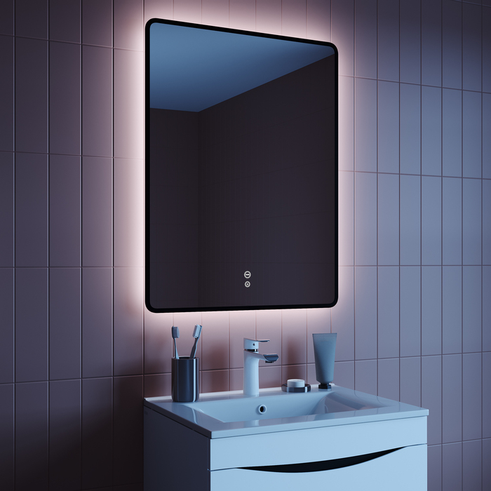 Дополнительное фото №4 Зеркало Iddis Cloud 60 с подсветкой и подогревом 600x800x30