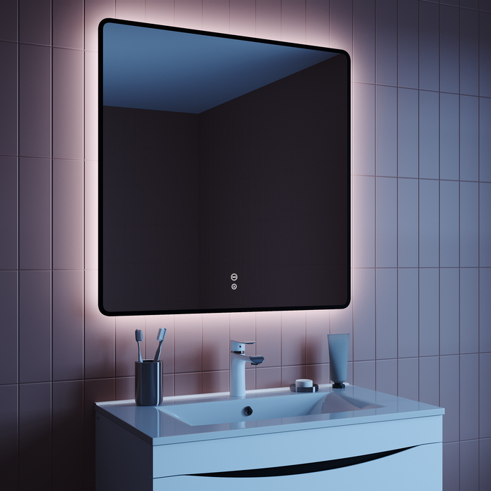 Дополнительное фото №9 Зеркало Iddis Cloud 80 с подсветкой и подогревом 800x800x30