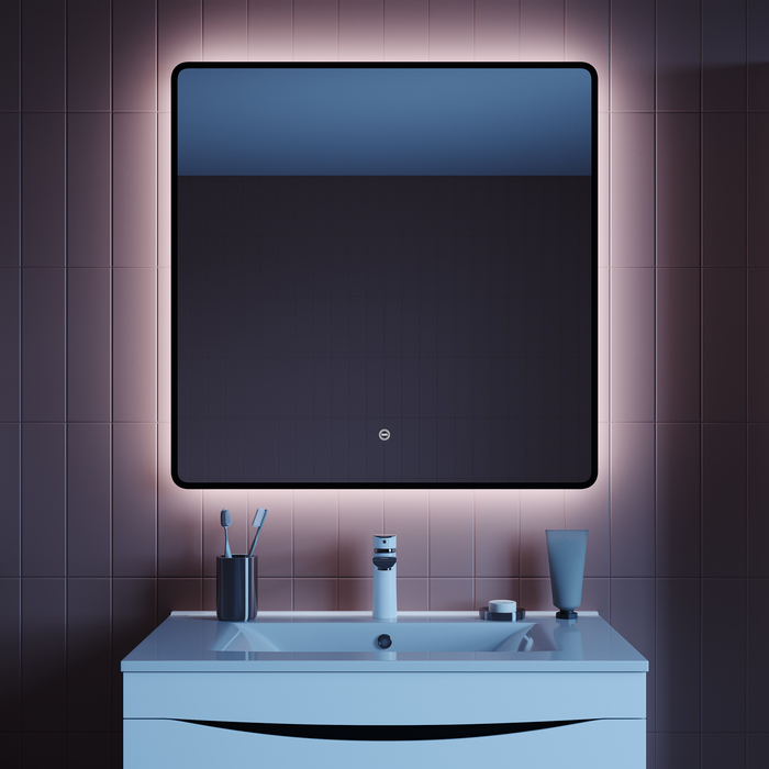 Дополнительное фото №8 Зеркало Iddis Cloud 80 с подсветкой 800x800x30