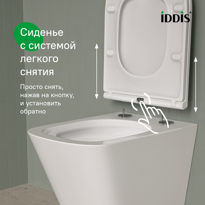Дополнительное фото №1 Унитаз подвесной Iddis Bild торнадо