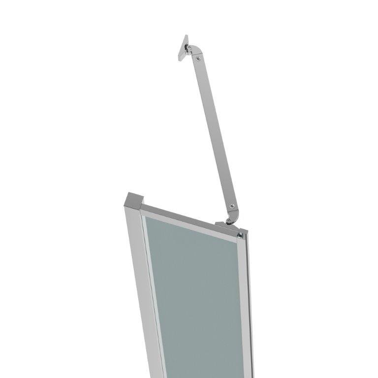 Дополнительное фото №8 Душевой уголок Belbagno LUCE-A-22-90+30-C-Cr, раздвижные двери, хром