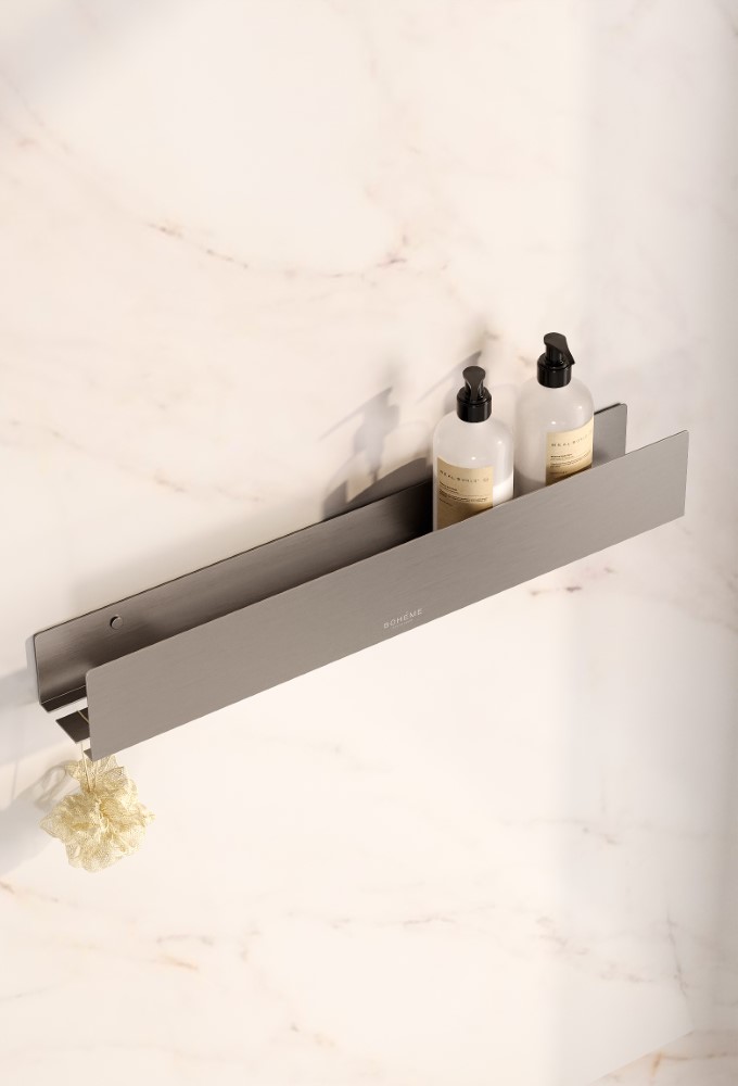Дополнительное фото №4 Полка подвесная Boheme Free 60см Nickel Brush