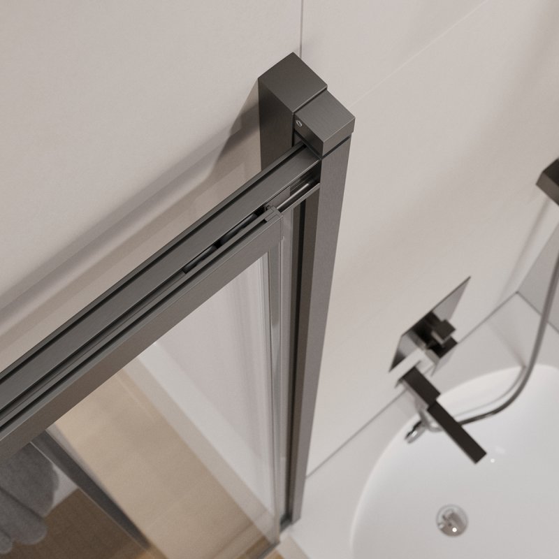 Дополнительное фото №4 Шторка на ванну Cezares SLIDER-VF-11-90/150-C-GM