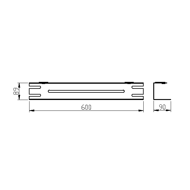 Дополнительное фото №1 Полка подвесная Boheme Free 60см Chrome