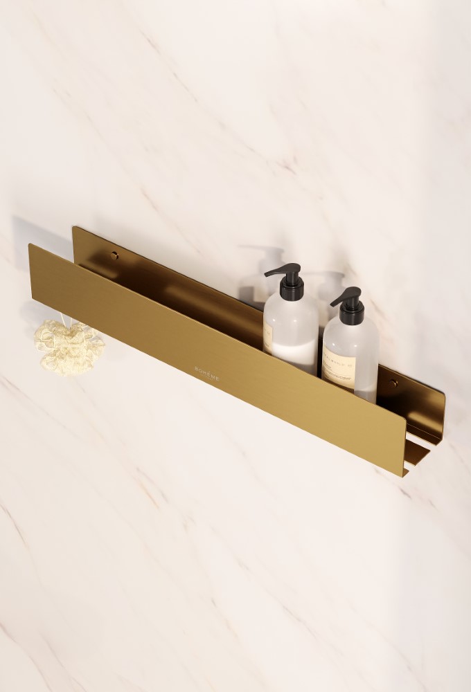 Дополнительное фото №4 Полка подвесная Boheme Free 60см Matt Gold