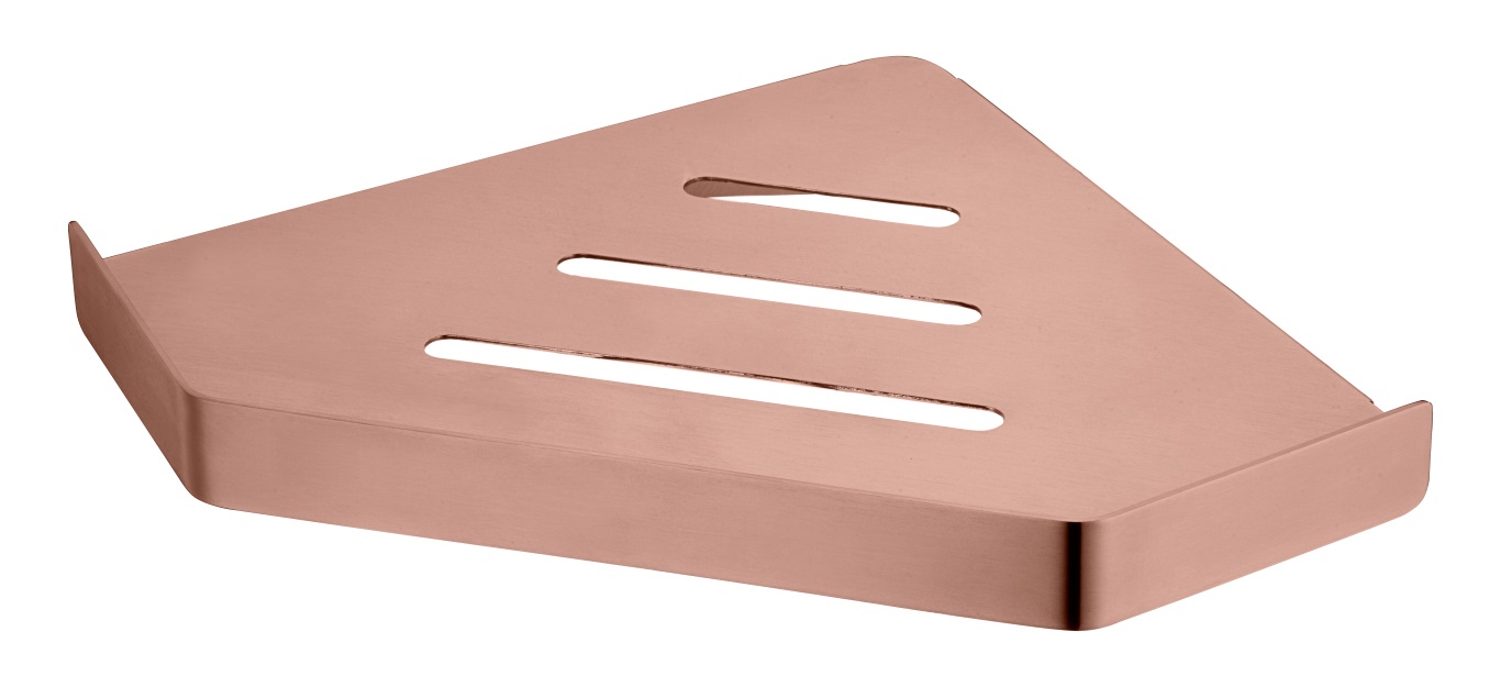 Фото Угловая полка NEW VENTURO COPPER BRUSHED