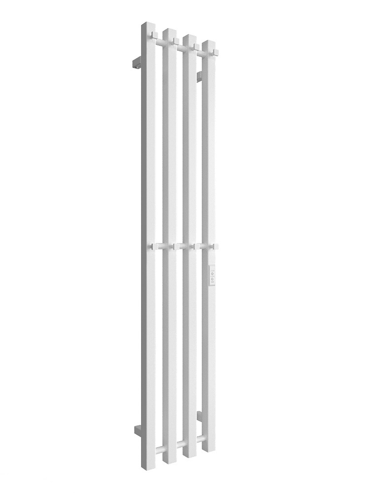 Фото Полотенцесушитель ДВИН X-4 plaza neo 120/18 Электрический (диммер (квадрат) Белый)