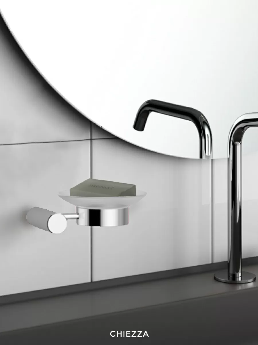 Дополнительное фото №2 Держатель для мыльницы Atalora Round Bathroom, хром