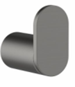 Крючок для халата Ribago Oval Bathroom, Серый цвет оружейного металла
