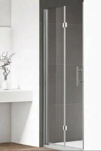 Душевая дверь Cezares ECO профиль хром, стекло прозрачное 