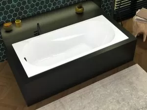 Ванна акриловая Riho Lazy 180*80 R без каркаса