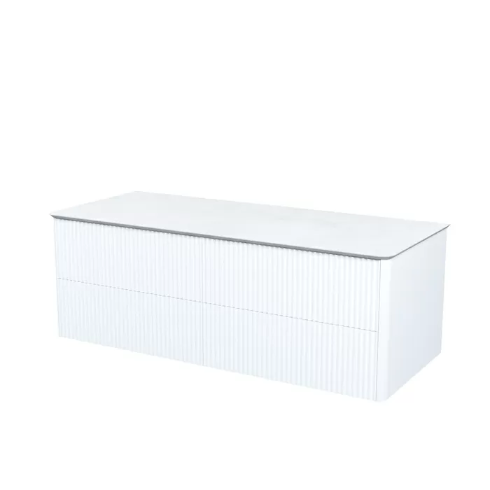 Фото Тумба Iddis Aiger 120 подвесная со столешницей без отверстия под смеситель