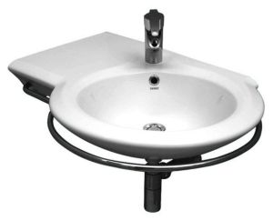 MULTIFUNCTIONAL 75x53 Раковина с левой полкой с полотенцедержателем (SEREL)