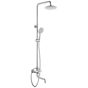 Душевая система Elghansa 2304483-2L (Set-24-New) однорычажная с ABS верхним душем 205 мм